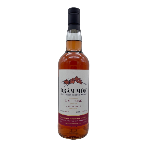 Dailuaine 13 Jahre 2010 2023 First Fill Ruby Port Hogshead #300711 Dram Mor 54,3% 0,7l