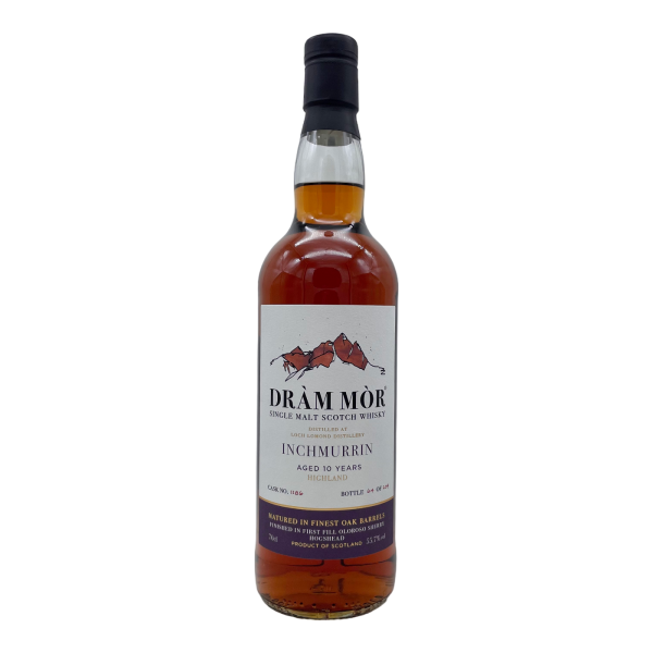 Inchmurrin 10 Jahre 2013 2023 First Fill Oloroso Hogshead #1186 Dram Mor 55,7% 0,7l