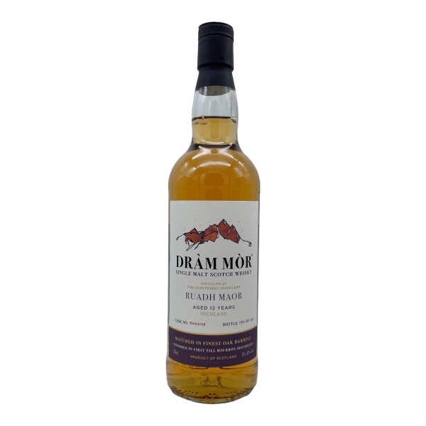 Ruadh Maor 12 Jahre 2011 2023 First Fill Bourbon Cask #9002123 Dram Mor 56,4% 0,7l