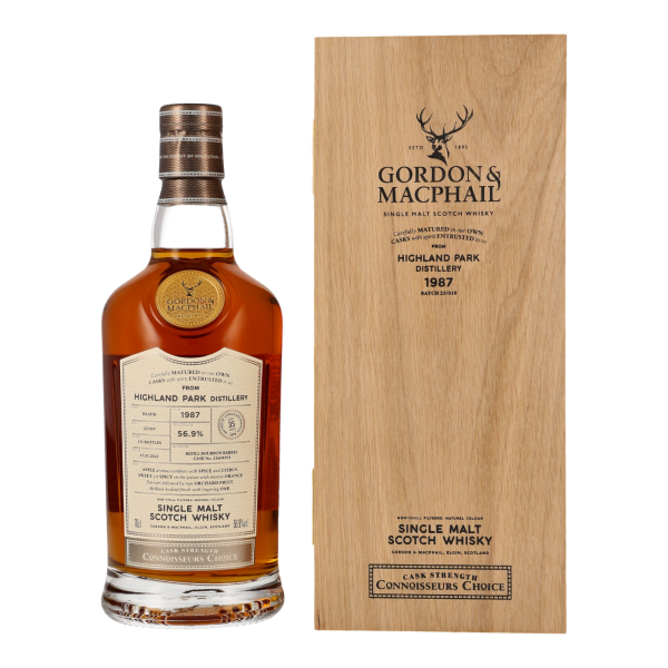Highland Park 35 Jahre 1987 2023 Refill Bourbon Barrel #21604501 Gordon & Macphail 56,9% 0,7l