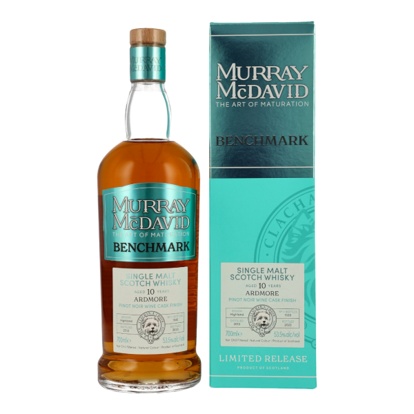 Ardmore 10 Jahre 2013 2023 Pinot Noir Cask Murray McDavid 53,5% 0,7l