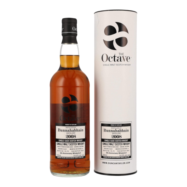 Bunnahabhain 14 Jahre 2008 2023 The Octave #3837984 Whiskyhort Duncan Taylor 54,6% 0,7l