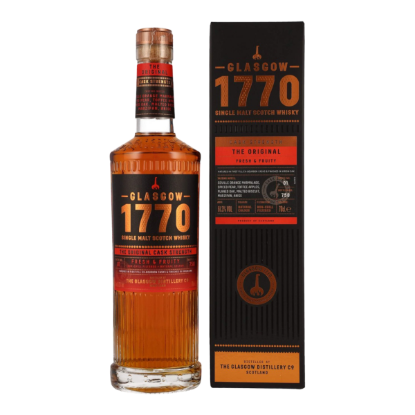 Glasgow 1770 The Original Cask Strength Batch #1 61,3% 0,7l