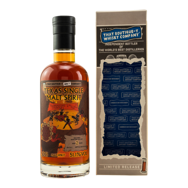 Balcones 2 Jahre Batch #1 That Boutique-y Whisky Company 51,1% 0,5l
