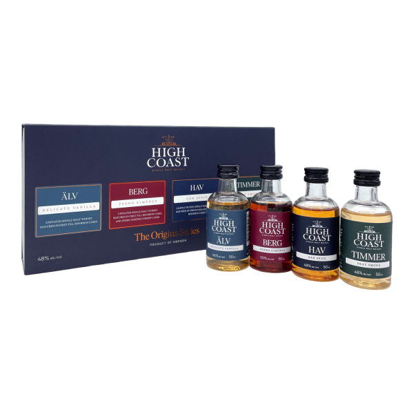 MINI - High Coast The Origions Series (&Auml;lv, Berg, Hav und Timmer) 48% 4x0,05l