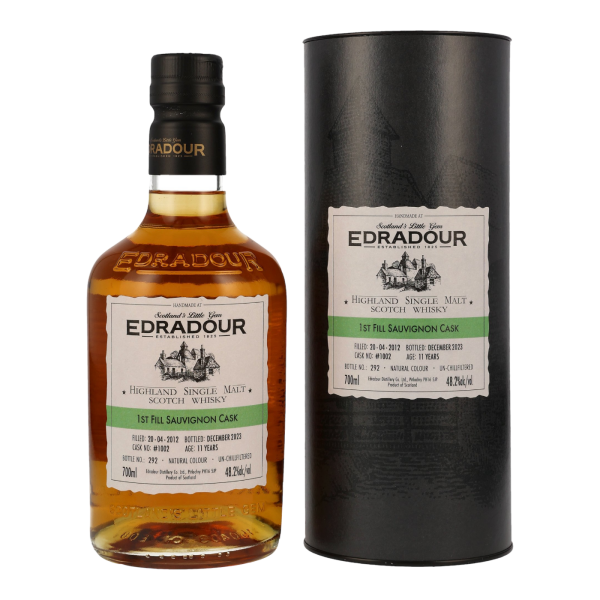 Edradour 11 Jahre 2012 2023 Sauvignon Cask #1002 St. Michael Eppan 48,2% 0,7l