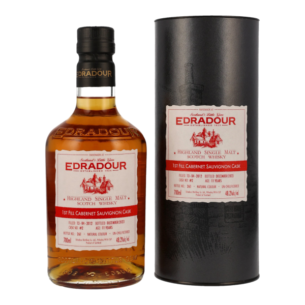 Edradour 11 Jahre 2012 2023 Cabernet Sauvignon Cask #2 St. Michael Eppan 48,2% 0,7l