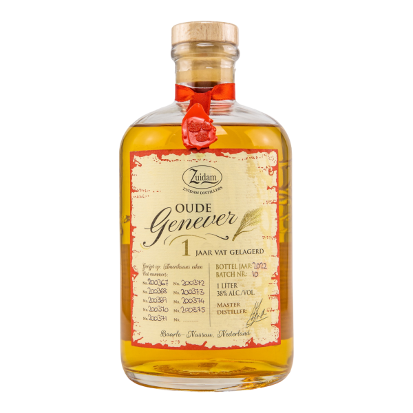 Zuidam 1 Jahr Oude Genever 38% 1,0l