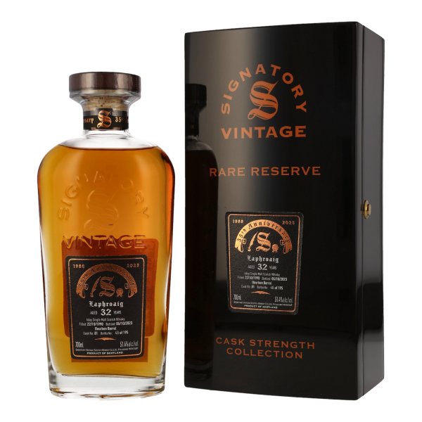 Laphroaig 32 Jahre 1990 2023 #81 35th Anniversary Signatory 51,4% 0,7l