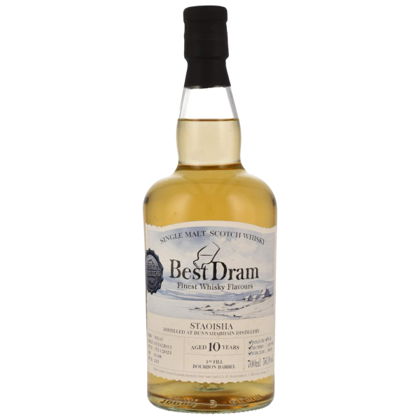 Staoisha 10 Jahre 2013 2023 First Fill Bourbon Barrel #1148 Best Dram 56,9% 0,7l