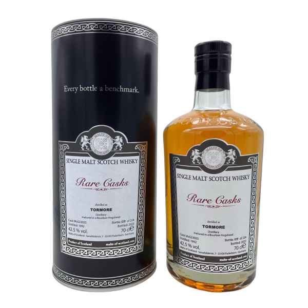 Tormore 1992 2023 Bourbon Hogshead #23025 Rare Casks Range MoS 42,5% 0,7l