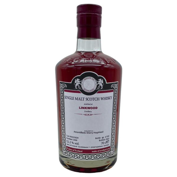 Linkwood 2009 2023 Amontillado Sherry Hogshead #23029 MoS 52,2% 0,7l