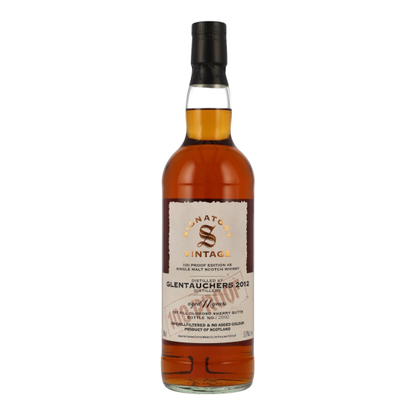 Glentauchers 11 Jahre 2012 2023 100 Proof Edition #8 Signatory 57,1% 0,7l
