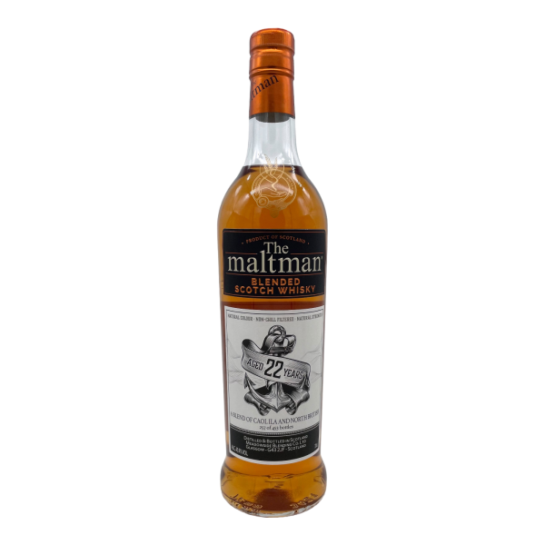 A Blend of Caol Ila and North British 22 Jahre 2001 The Maltman 45,9% 0,7l