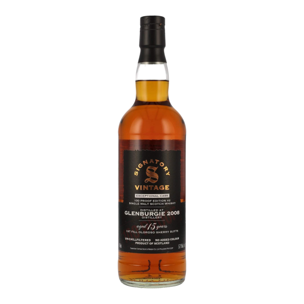 Glenburgie 15 Jahre Exceptional Casks 100 Proof Edition #2 Signatory 57,1% 0,7l