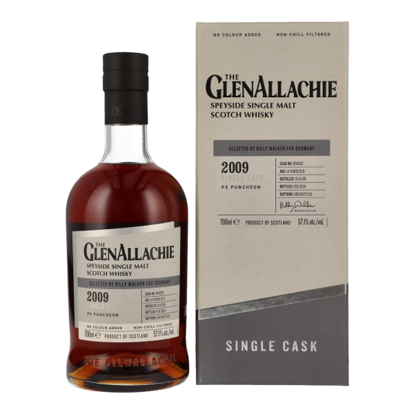 GlenAllachie 14 Jahre 2009 2024 PX Puncheon #804302 57,1% 0,7l