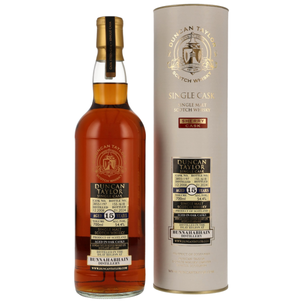 Bunnahabhain 15 Jahre 2008 2024 #38551197 Duncan Taylor 54,4% 0,7l