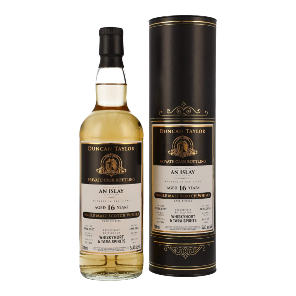 An Islay 16 Jahre 2007 2024 Cask #118166 Whiskyhort & Tara Duncan Taylor 54,4% 0,7l