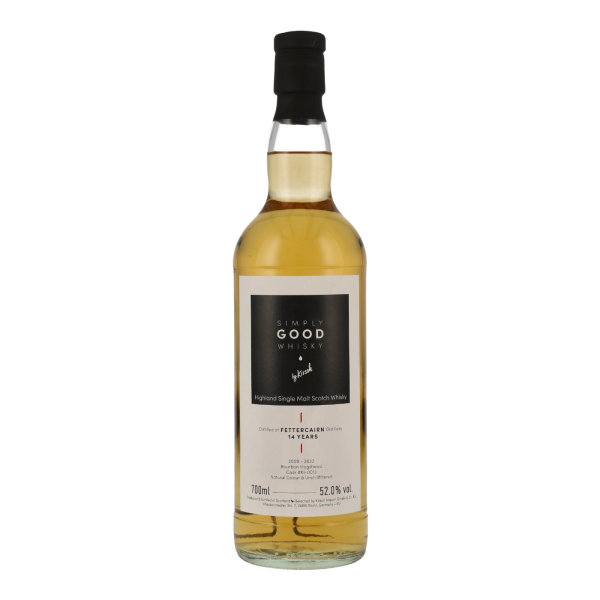 Fettercairn 14 Jahre 2009 2023 Bourbon Hogshead #KI-0013 Simply Good Whisky 52% 0,7l