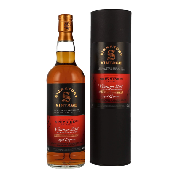 Secret Speyside (M) 12 Jahre 2011 2024 Small Batch Edition #11 Signatory 48,2% 0,7l