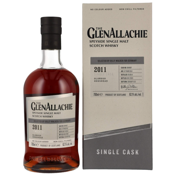 GlenAllachie 11 Jahre 2011 2023 Oloroso Hogshead #804997 62,1% 0,7l