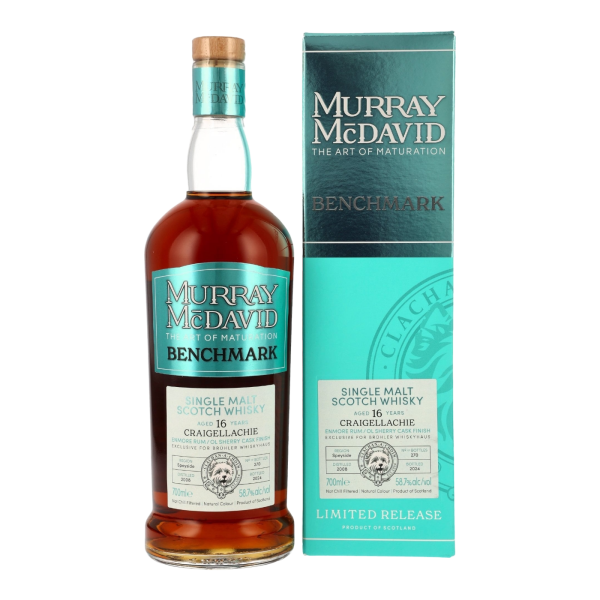 Craigellachie 16 Jahre 2008 2024 Enmore Rum / Oloroso Finish #2000347 Murray McDavid Br&uuml;hler Whiskyhaus 58,7% 0,7l