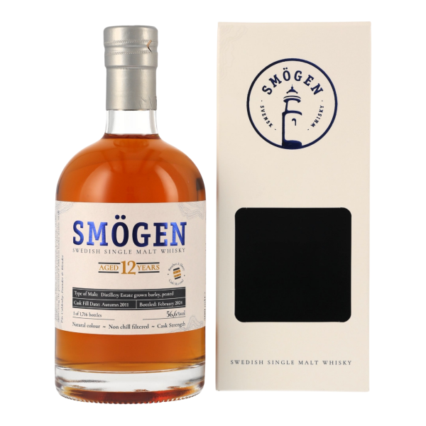 Sm&ouml;gen 12 Jahre Estate Barley 56,6% 0,5l