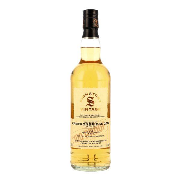 Cameronbridge 12 Jahre 2012 2025 100 Proof Grain Edition #1 Signatory 57,1% 0,7l