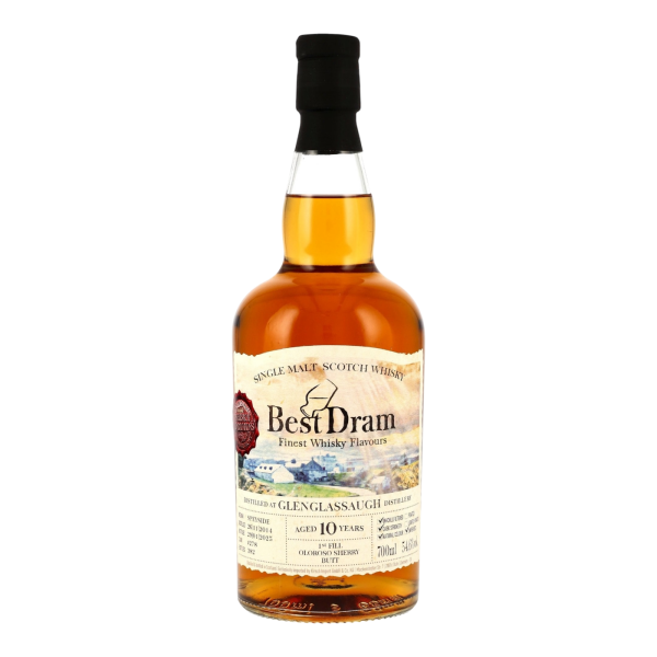 Glenglassaugh 10 Jahre 2014 2025 First Fill Oloroso Butt #278 Best Dram 54,6% 0,7l