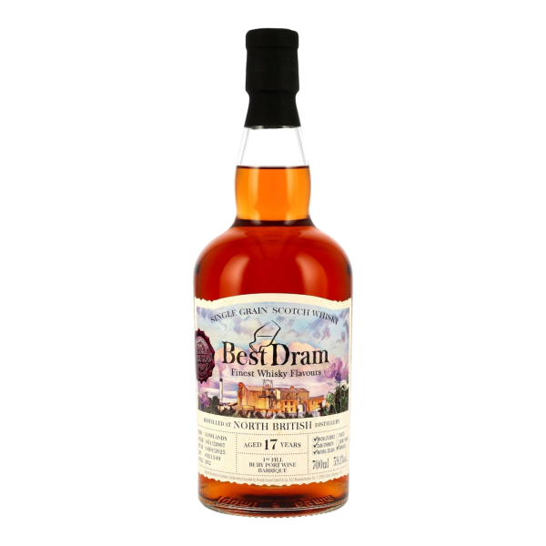 North British 17 Jahre 2007 2025 First Fill Ruby Port Barrique #321349 Best Dram 59,1% 0,7l