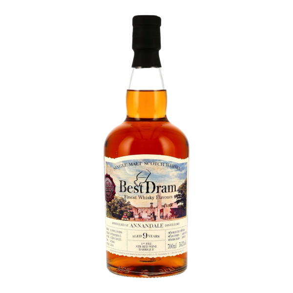 Annandale 9 Jahre 2015 2025 First Fill STR Barrique #566 Best Dram 56,3% 0,7l