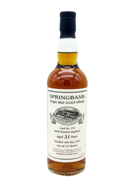 Springbank 31 Jahre 1993 2024 Private Cask #172 44,4% 0,7l