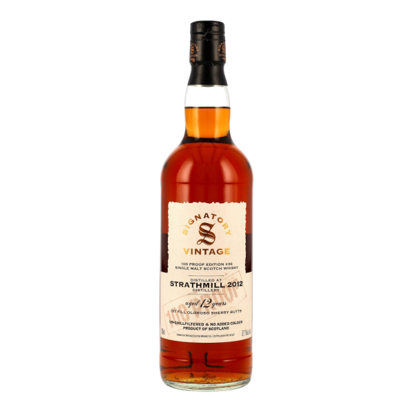 Strathmill 12 Jahre 2012 2025 100 Proof Edition #36 Signatory 57,1% 0,7l