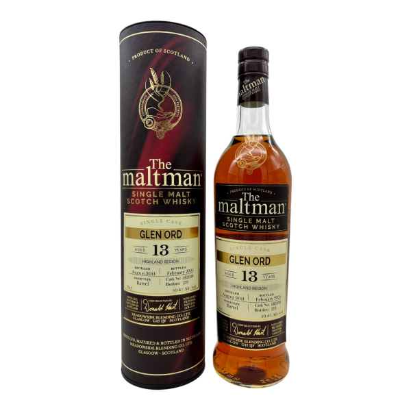 Glen Ord 13 Jahre 2011 2025 Barrel #682008 The Maltman 50,4% 0,7l