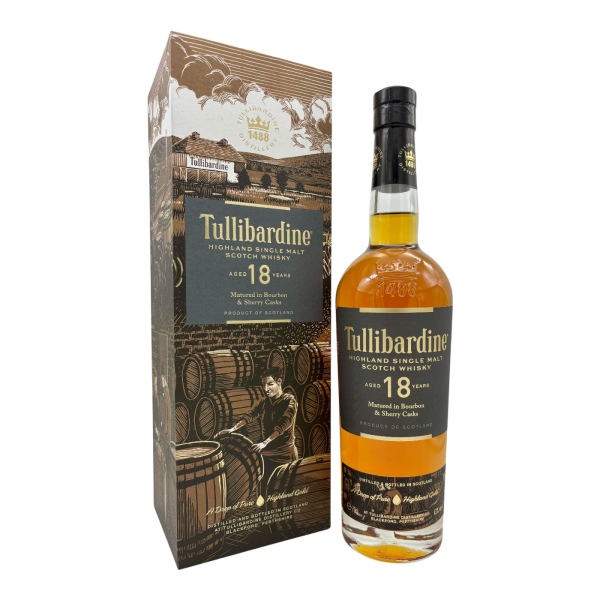 Tullibardine 18 Jahre 43% 0,7l (Neue Ausstattung)