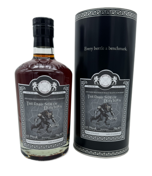 The Dark Side of Dufftown - Azrael 18 Jahre #25019 Speyside Blended Malt MoS 63,5% 0,7l