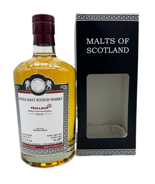 Peallach 2015 2025 Bourbon Barrel #25006 MoS 55,3% 0,7l