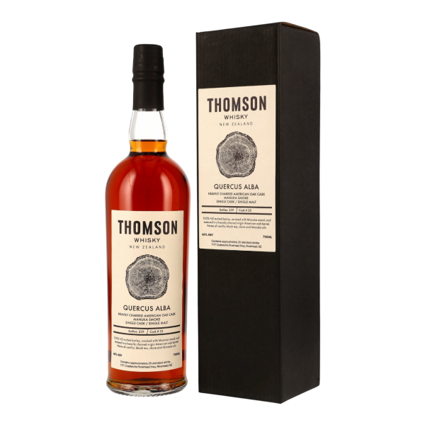 Thomson Quercus Alba Single Cask #23 New Zealand Single Malt Whisky 46% 0,7l