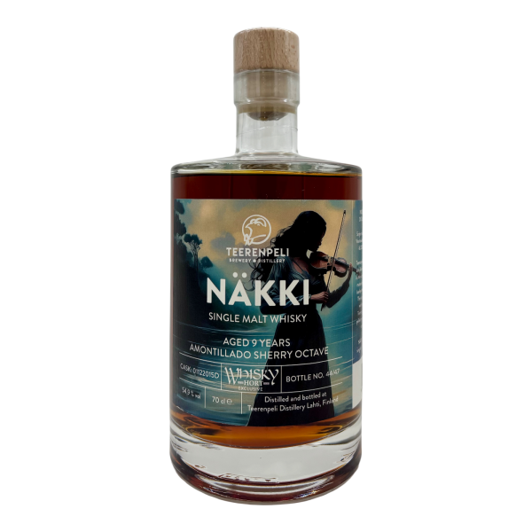 Teerenpeli N&auml;kki 9 Jahre Amontillado Sherry Octave #01122015D Whiskyhort 54,9% 0,7l