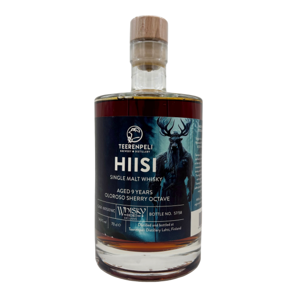 Teerenpeli Hiisi 9 Jahre Oloroso Sherry Octave #18052016C Whiskyhort 54,9% 0,7l