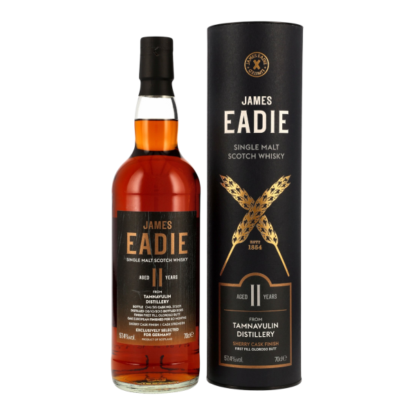 Tamnavulin 11 Jahre 2013 2025 1st Fill Oloroso Sherry Butt #373071 Germany Exclusive James Eadie 57,4% 0,7l