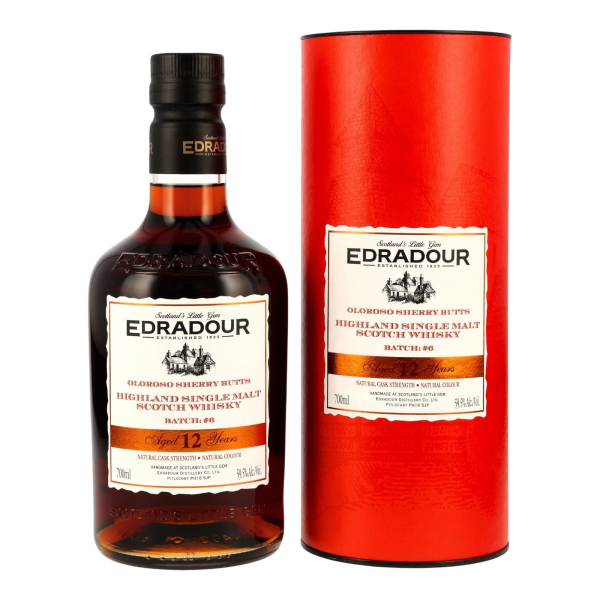 Edradour 12 Jahre 2012 2025 Cask Strength Batch #6 59,5% 0,7l