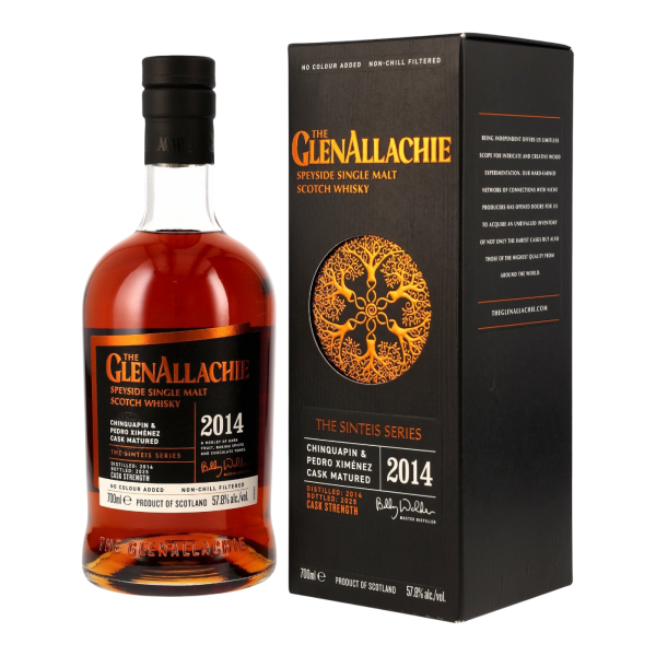 GlenAllachie 11 Jahre 2014 2025 Sinteis Serie Part 1 Chinquapin & PX Casks 57,8% 0,7l