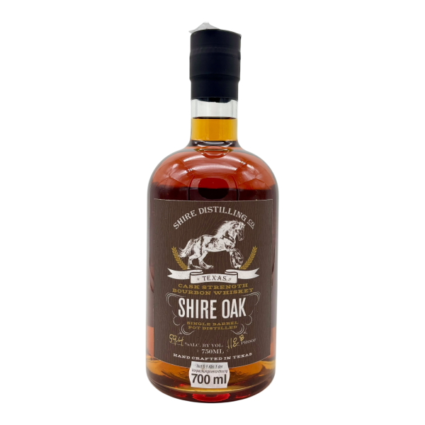 Shire Oak Premium Texas Bourbon Barrel Strength 59,4% 0,7l