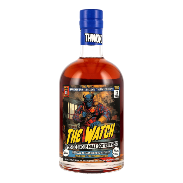 Mannochmore 13 Jahre Whisky Heroes - The Watch Brave New Spirits 55,3% 0,7l
