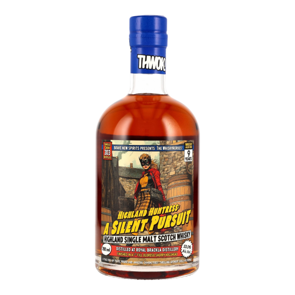 Royal Brackla 9 Jahre Whisky Heroes - A Silent Pursuit Brave New Spirits 53,5% 0,7l