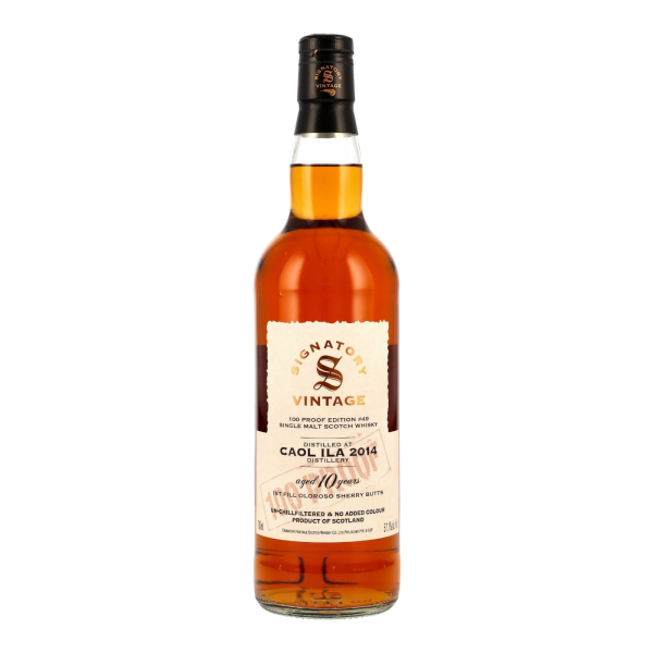 Caol Ila 10 Jahre 2014 2025 100 Proof Edition #49 Signatory 57,1% 0,7l