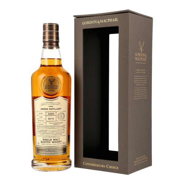 Arran 15 Jahre 2009 2025 Refill Bourbon Barrel #76 Gordon & Macphail 58,1% 0,7l