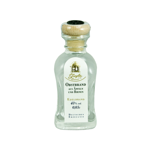 MINI - Ziegler Obstbrand &Auml;pfel&Birne 43% 0,05l