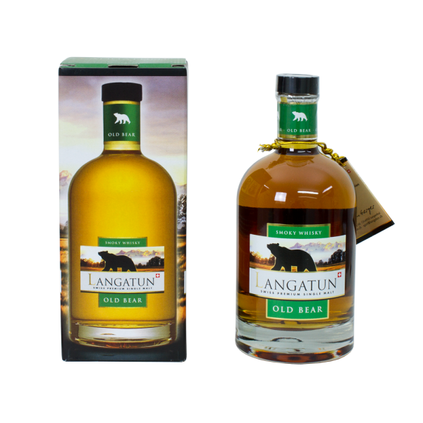 Langatun Old Bear 2009 2015 Ch&acirc;teauneuf-du-Pape Smoky Whisky 40% 0,5l